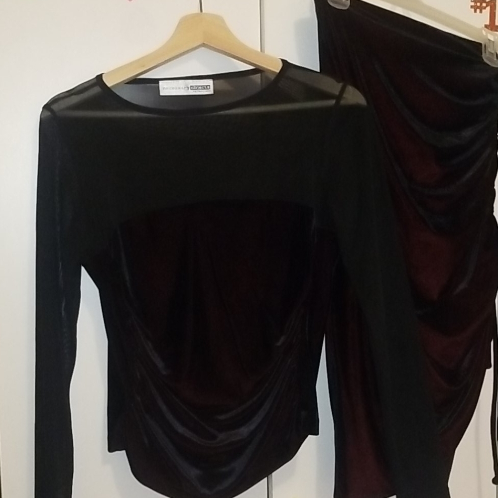 2 piece skirt set